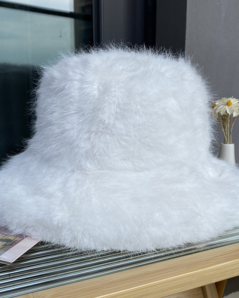 Winter Whisper Hat White