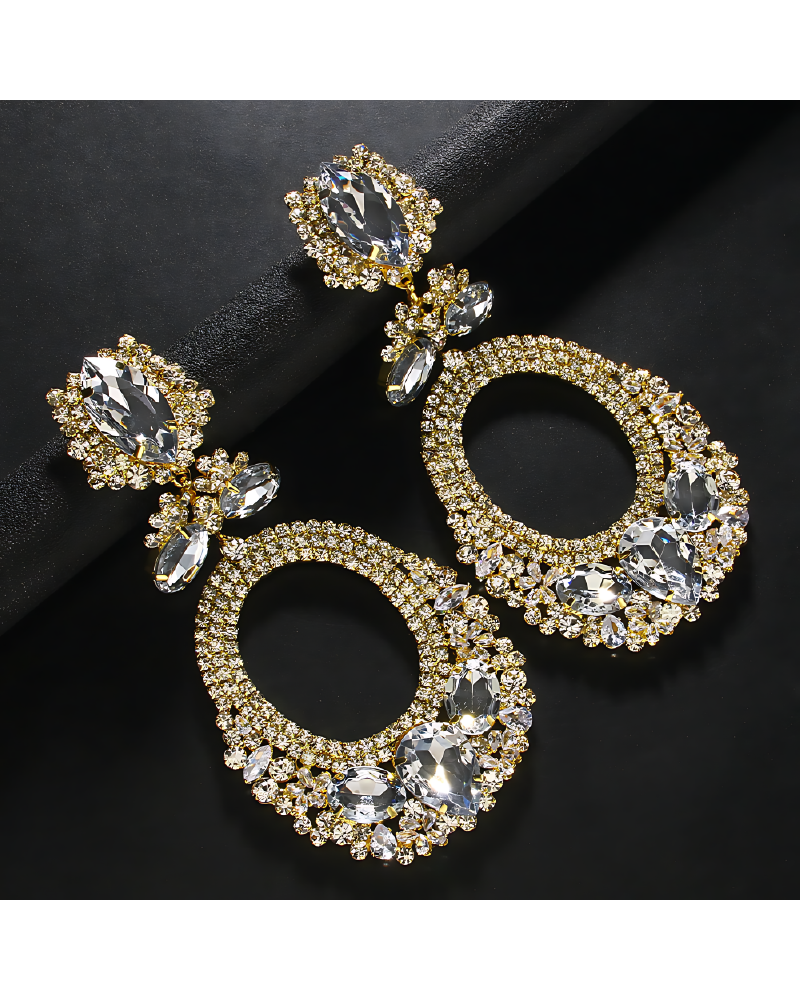 She’s A Gem Earrings Gold