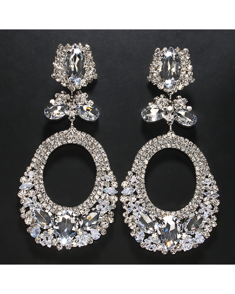 She’s A Gem Earrings Silver