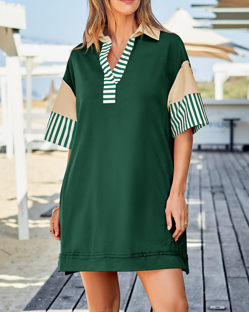 Summer Stripe Club Dress