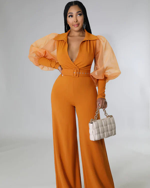 RAYAN BABY JUMPSUIT ORANGE