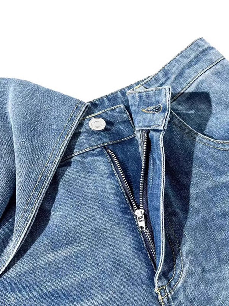Big Bow Denim Top And Jeans