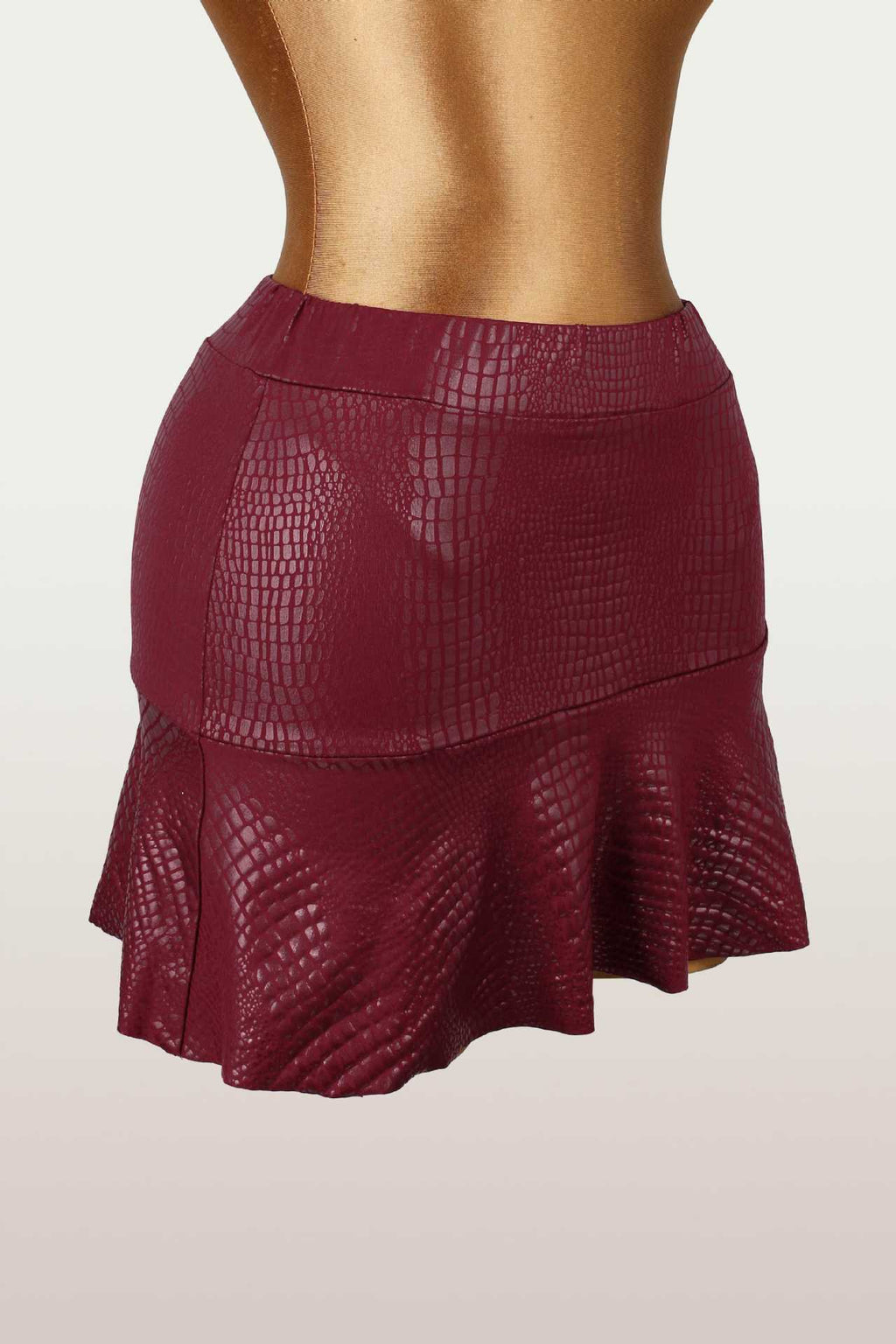 Ruched Midi Skirt for Party & Club Wear