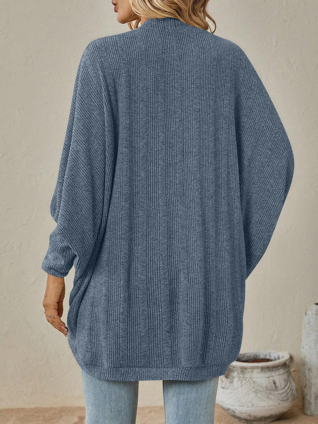 Slouchy Style Casual Knit Cardigan