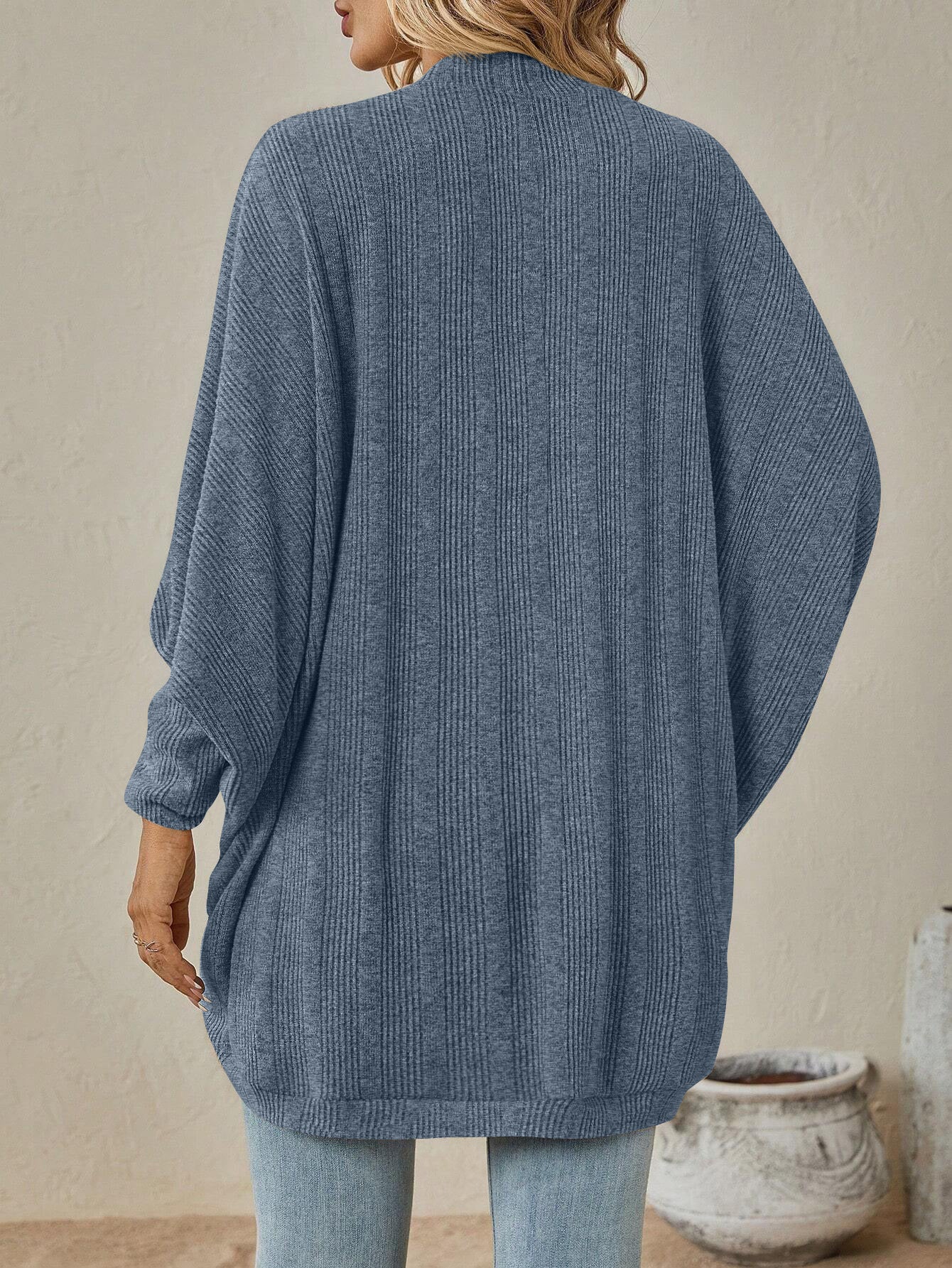 Slouchy Style Casual Knit Cardigan