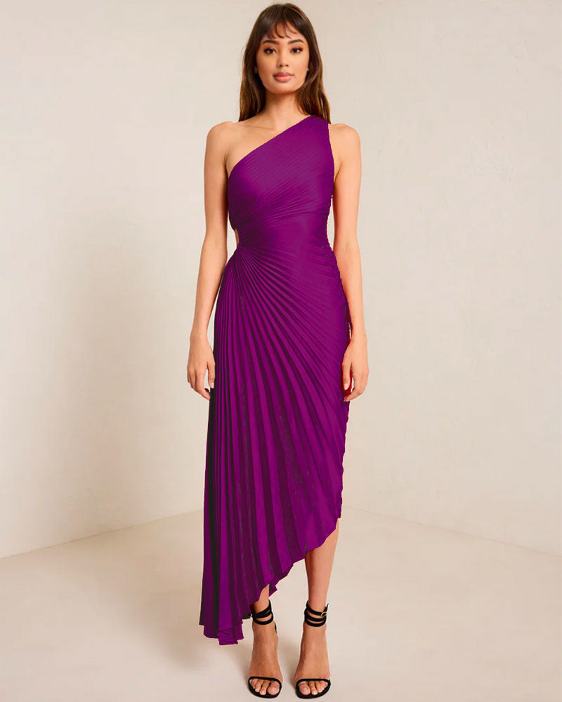 Delfina Dress Deep Purple