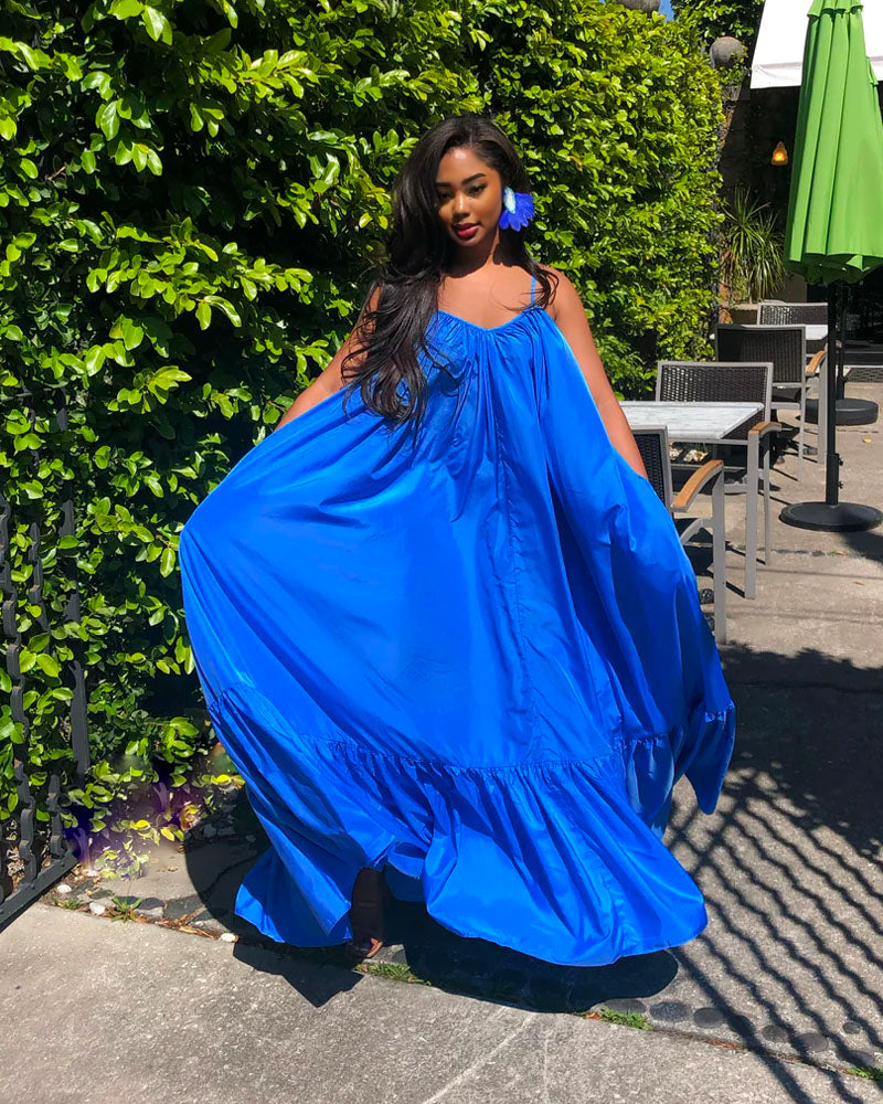 Molly maxi dress BLUE