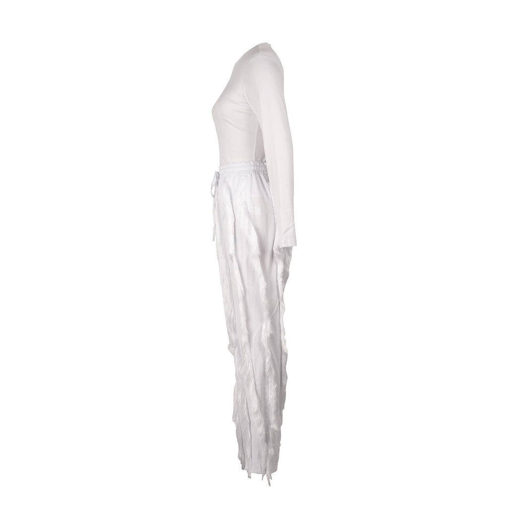 Fringe Trim Sportswear Set