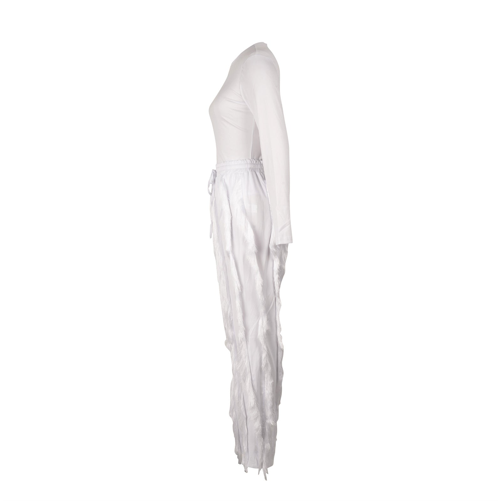 Fringe Trim Sportswear Set