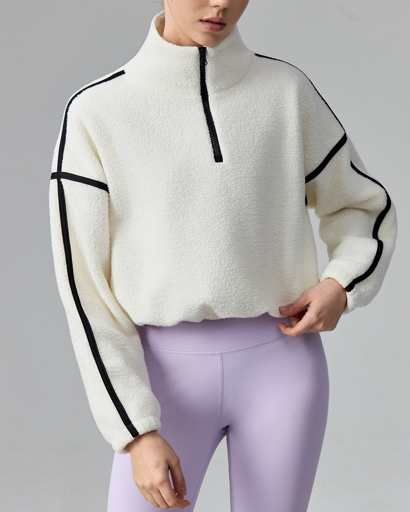 Retro Sport Half-Zip Fleece Pullover