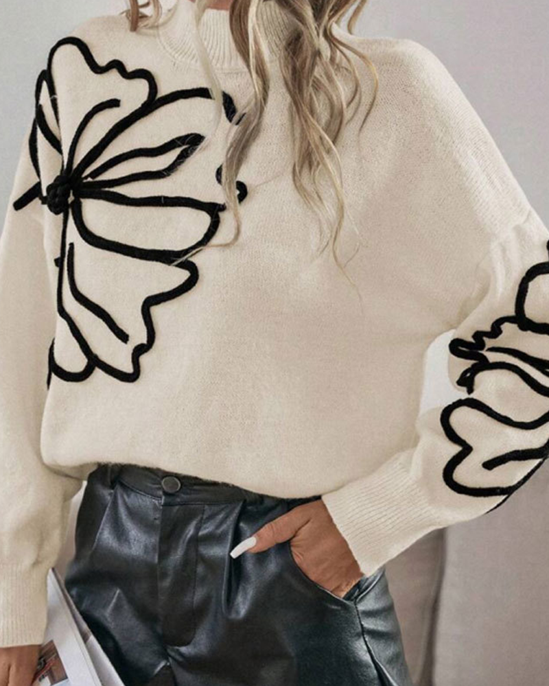 Dream Stitch Turtleneck Sweater