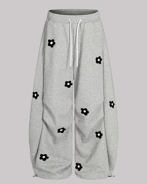 DailyGarden Embroidery Sweatpants