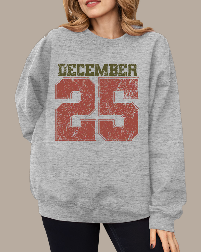 Minimalist Christmas Sweatshirt
