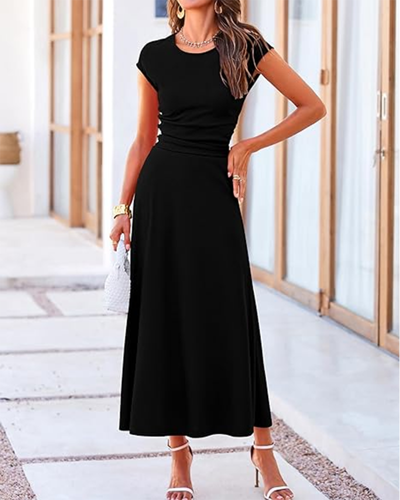 Elegant Affair Skirt Set Black