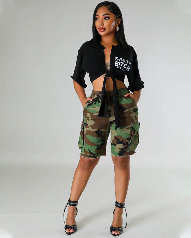 Butterfly CAMO Shorts