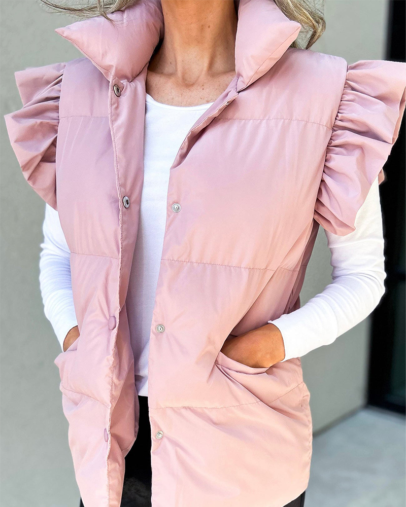 Worth My Time Vest Pink
