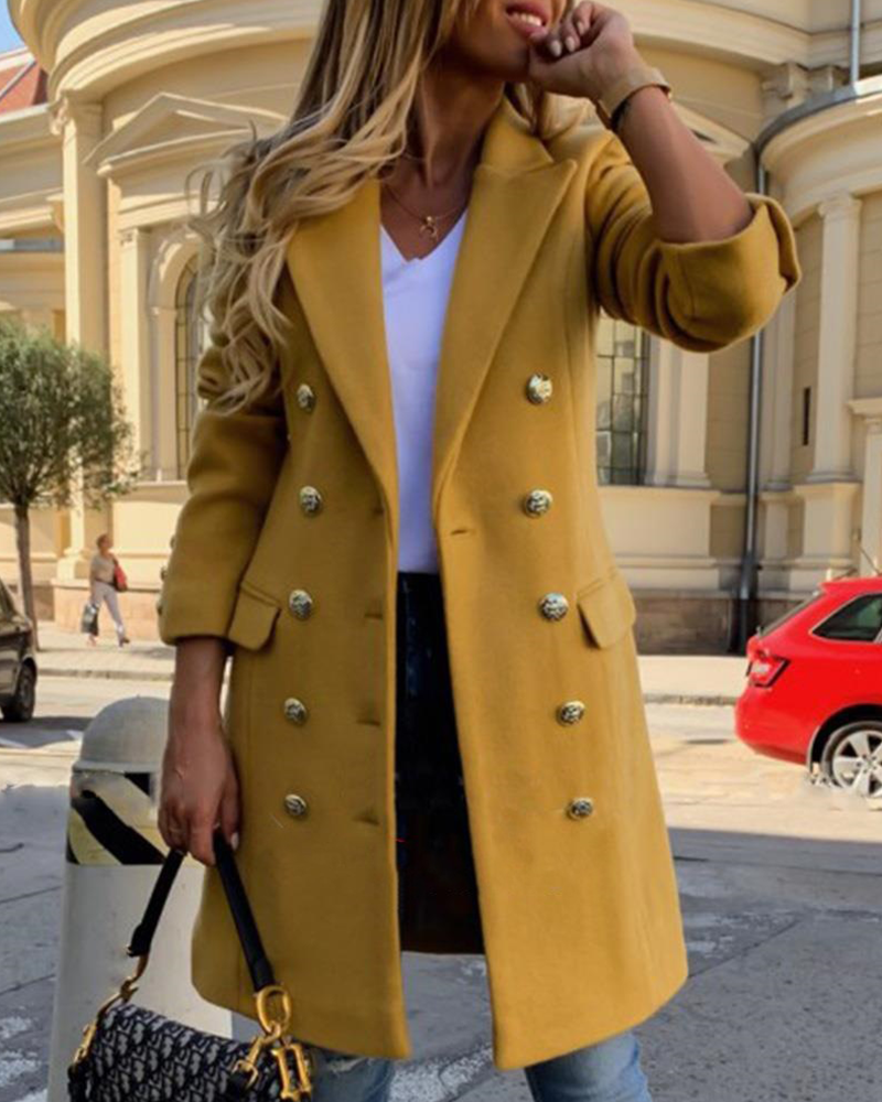 Elegance Long Blazer Coat