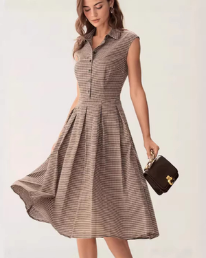 Classic Grid Dress