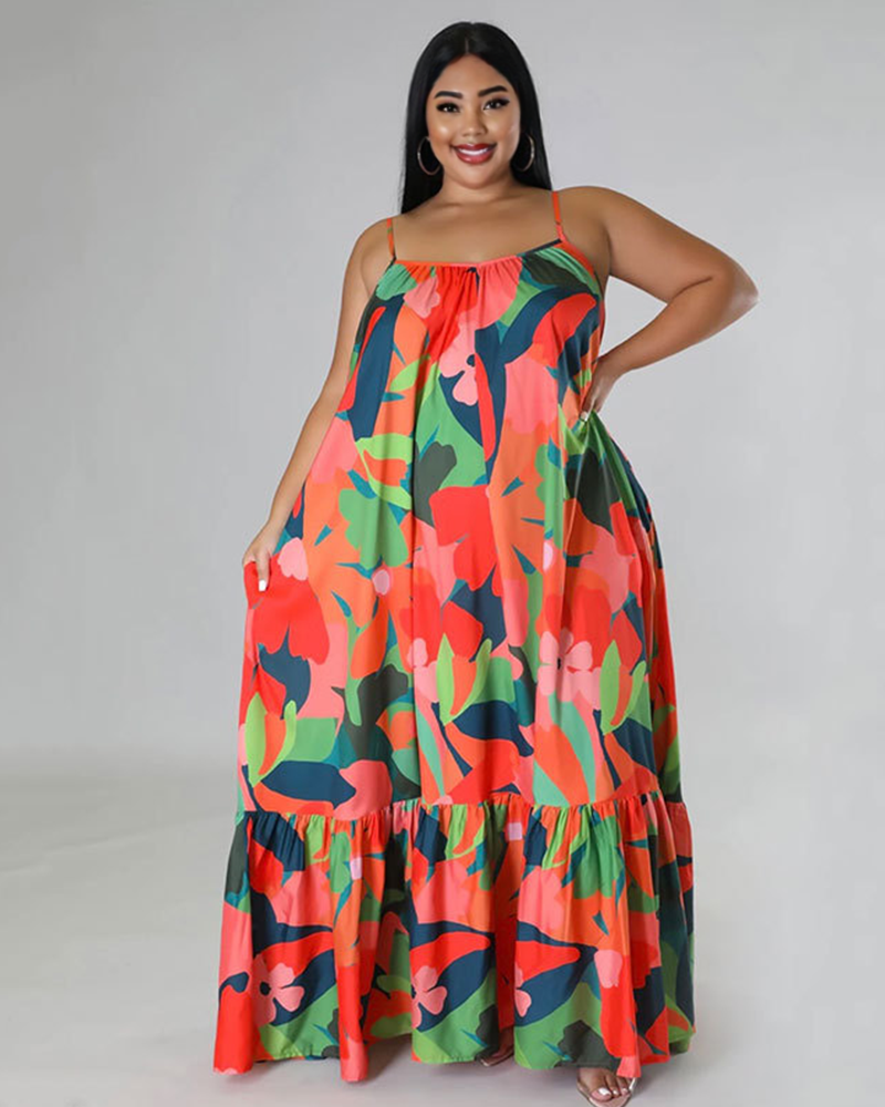Tropical Babe Dress Red20
