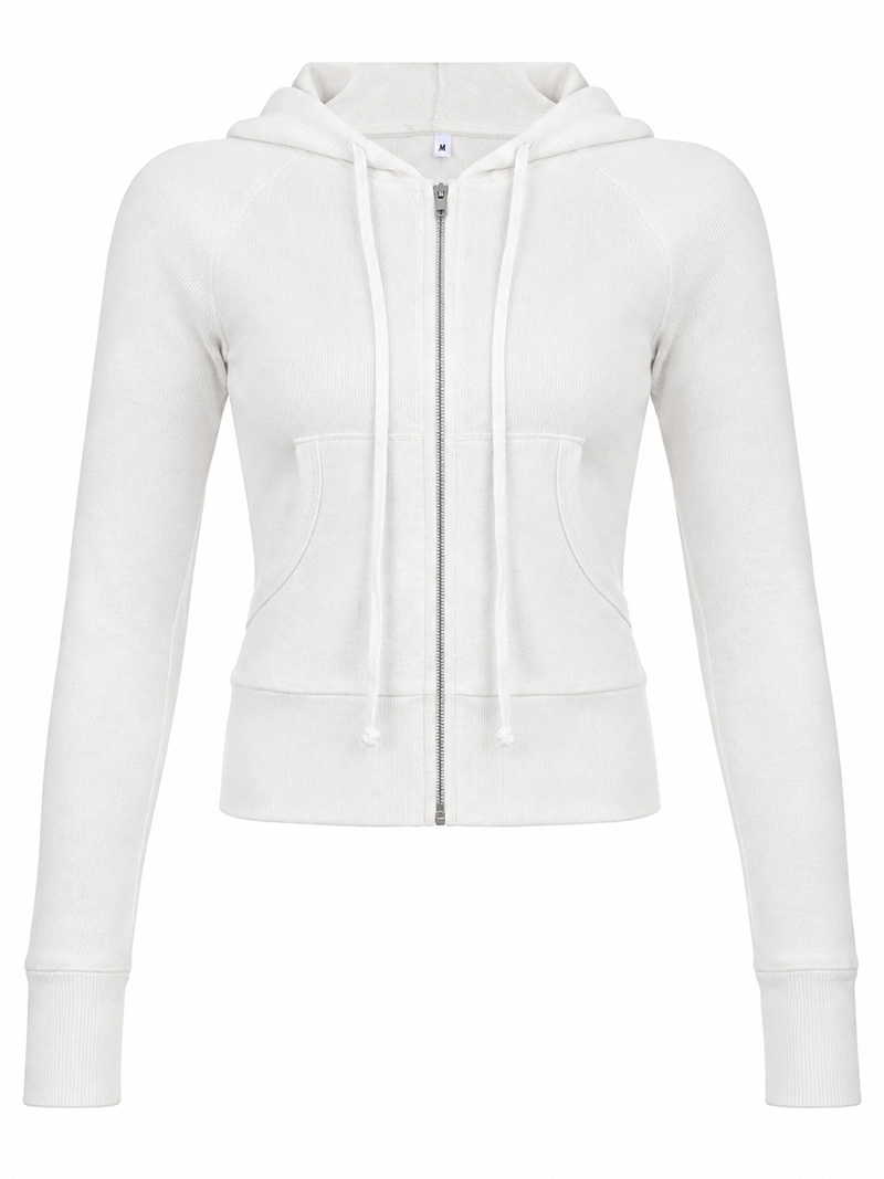 Baddie Zip-Up Hoodie
