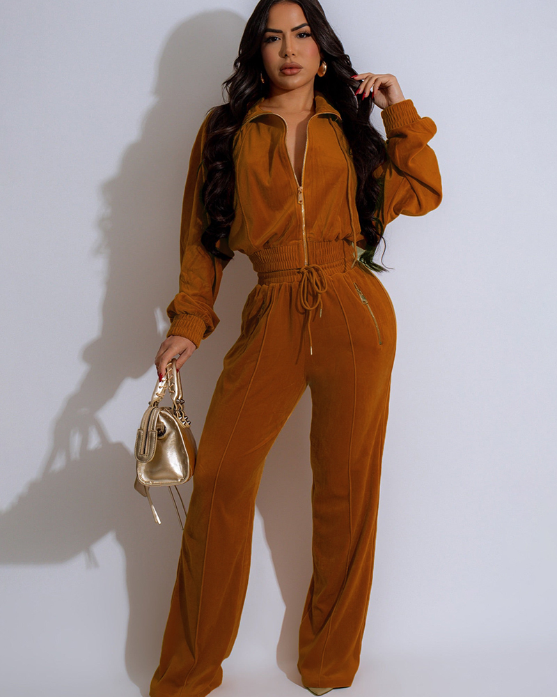 The “ Always Ready” Set Burnt Orange