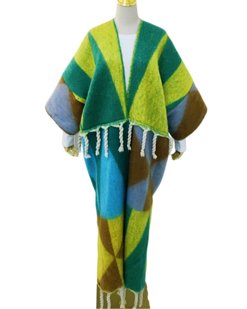 My Fancy Long Cardigan Green