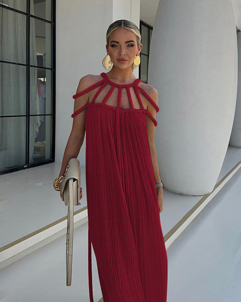 alieva Dress Red