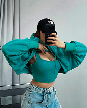 Hoodie & Tank Layer Set