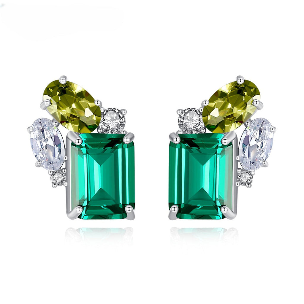 Emerald Gemstone Earrings