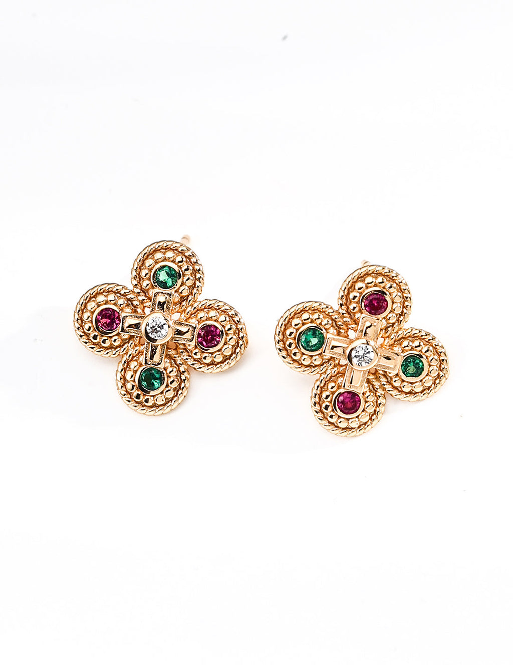 Byzantine Fashion Vintage Earrings