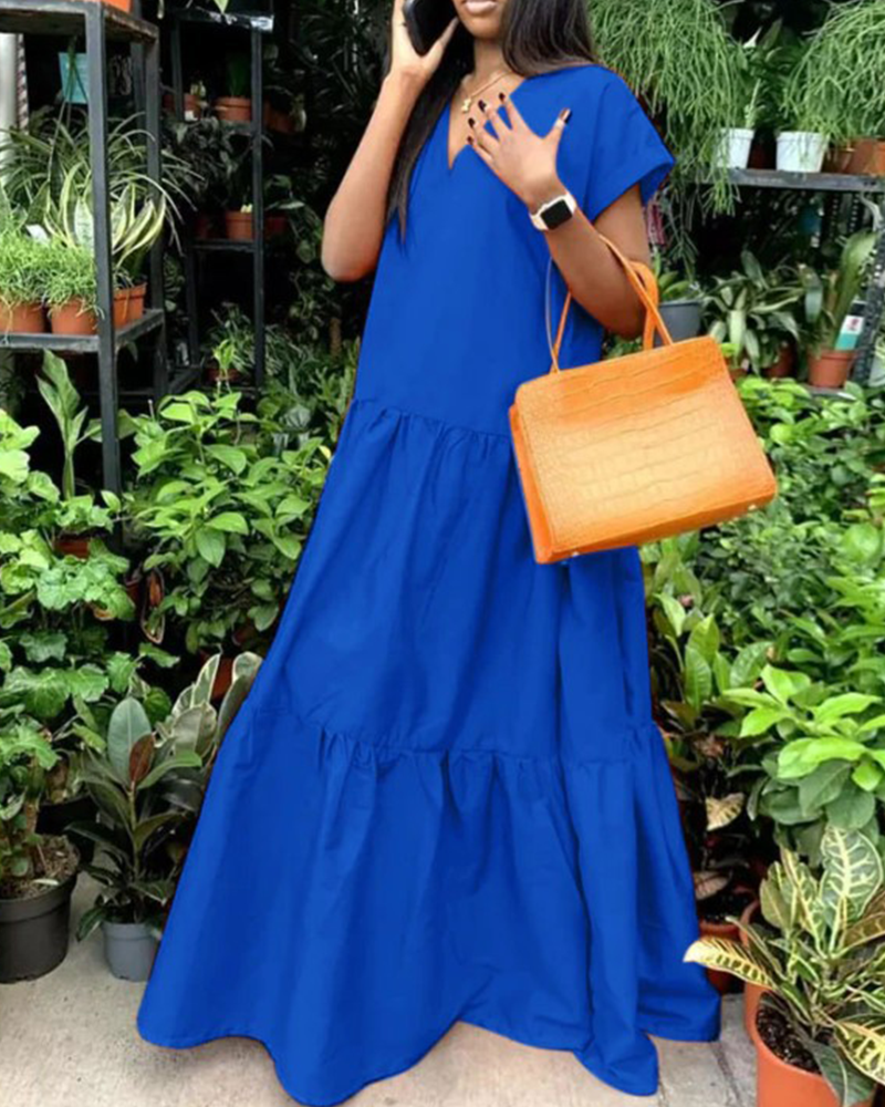 New Day Maxi Dress Blue