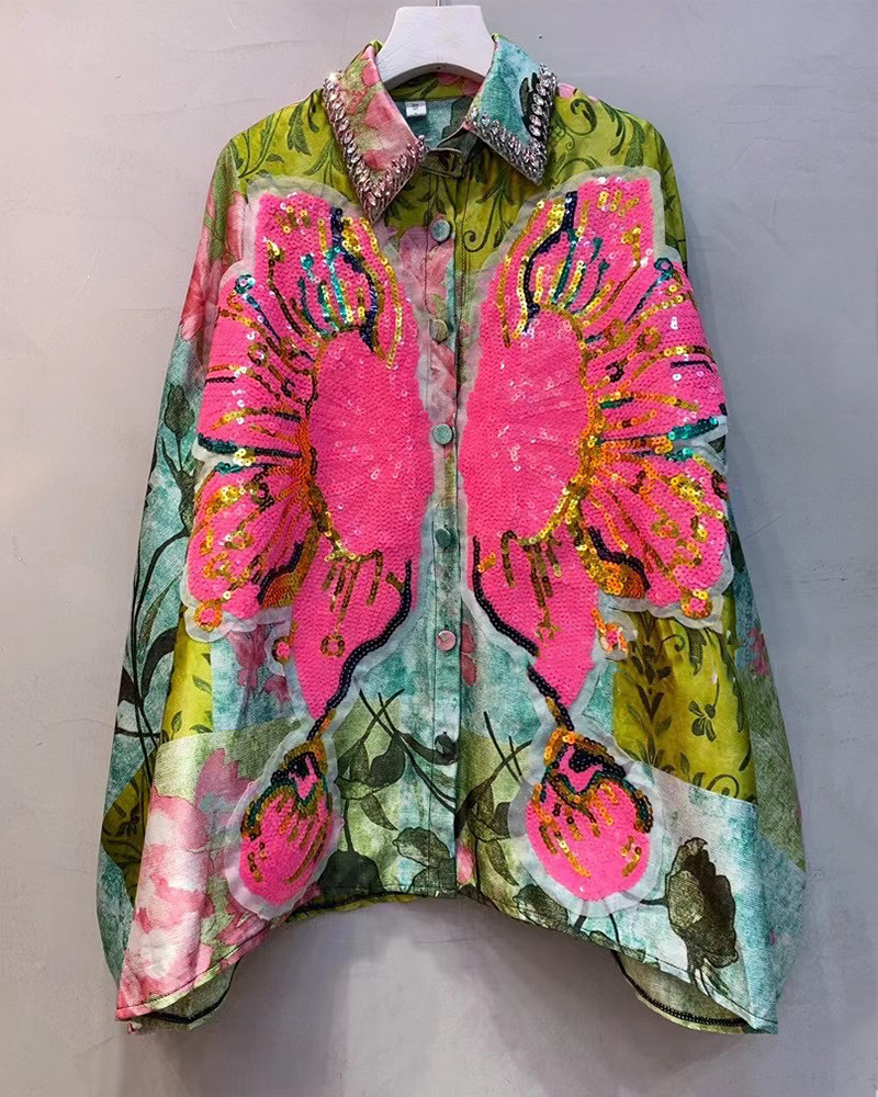 Butterfly TOP ONESIZE GREEN