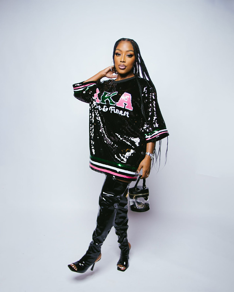 AKA Dress Black One Size Fits Up to 2XL