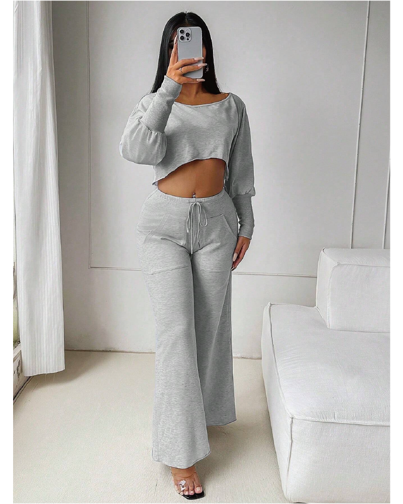 Wake Up Blessed Pant Set