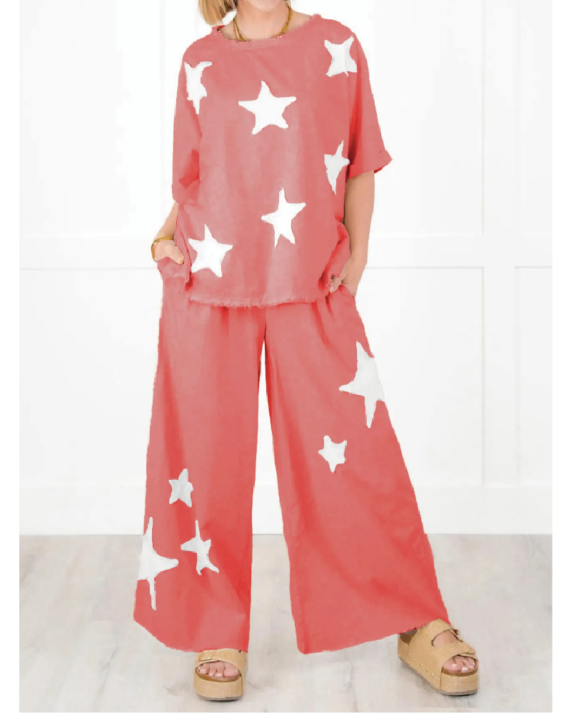 Pippa Star Set Red