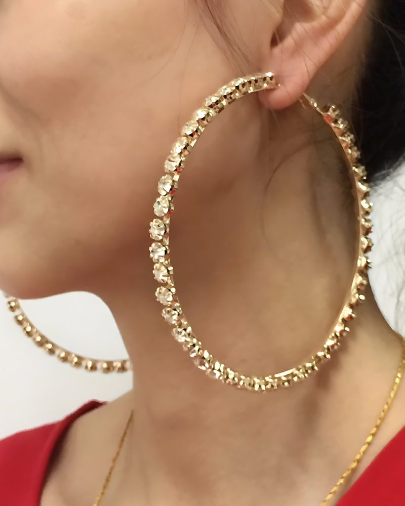 Bling Hoops Gold