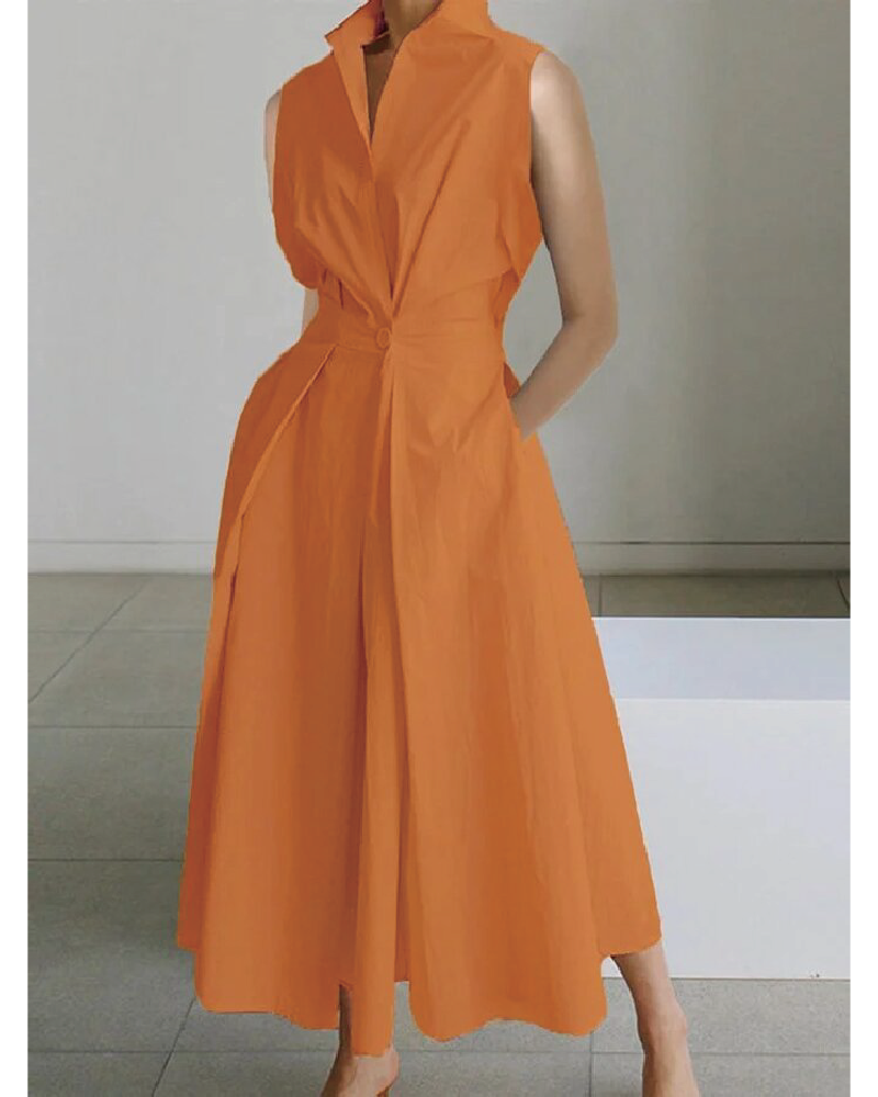 Bec Maxi Dress Orange
