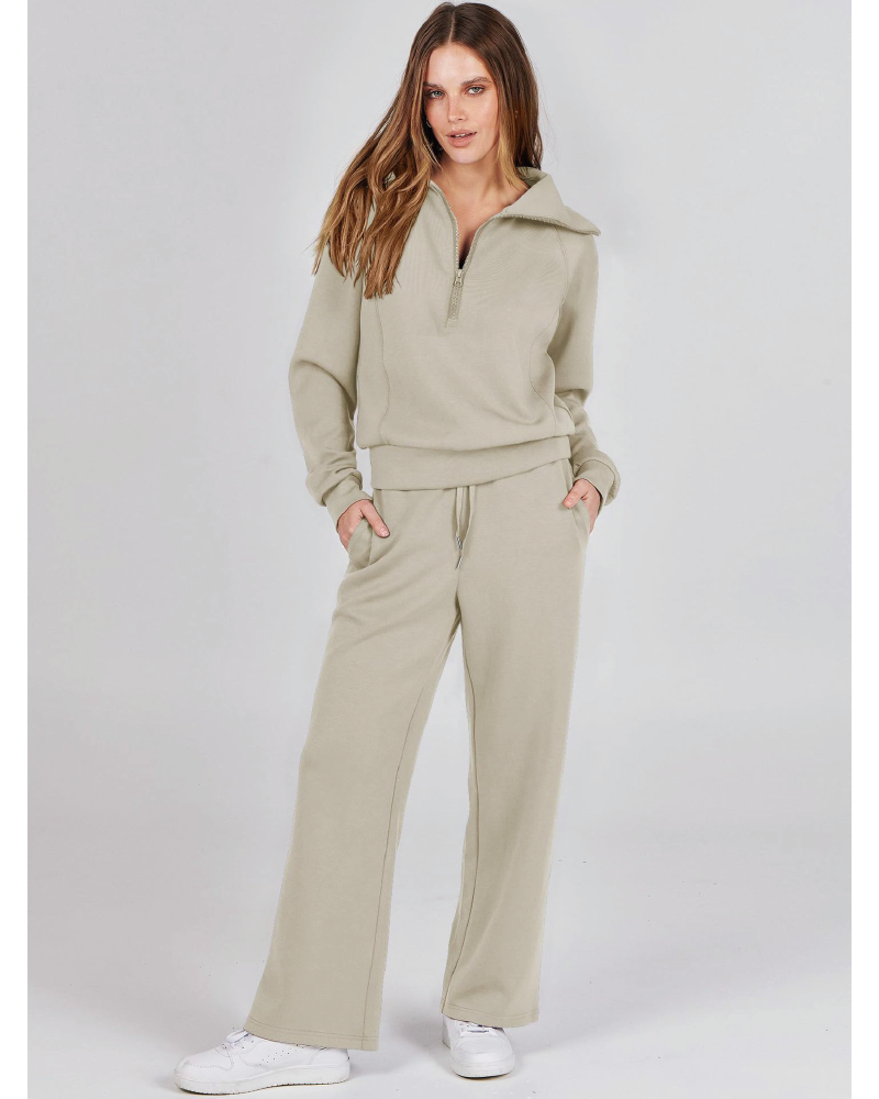 Everyday Essential Pant Set Tan