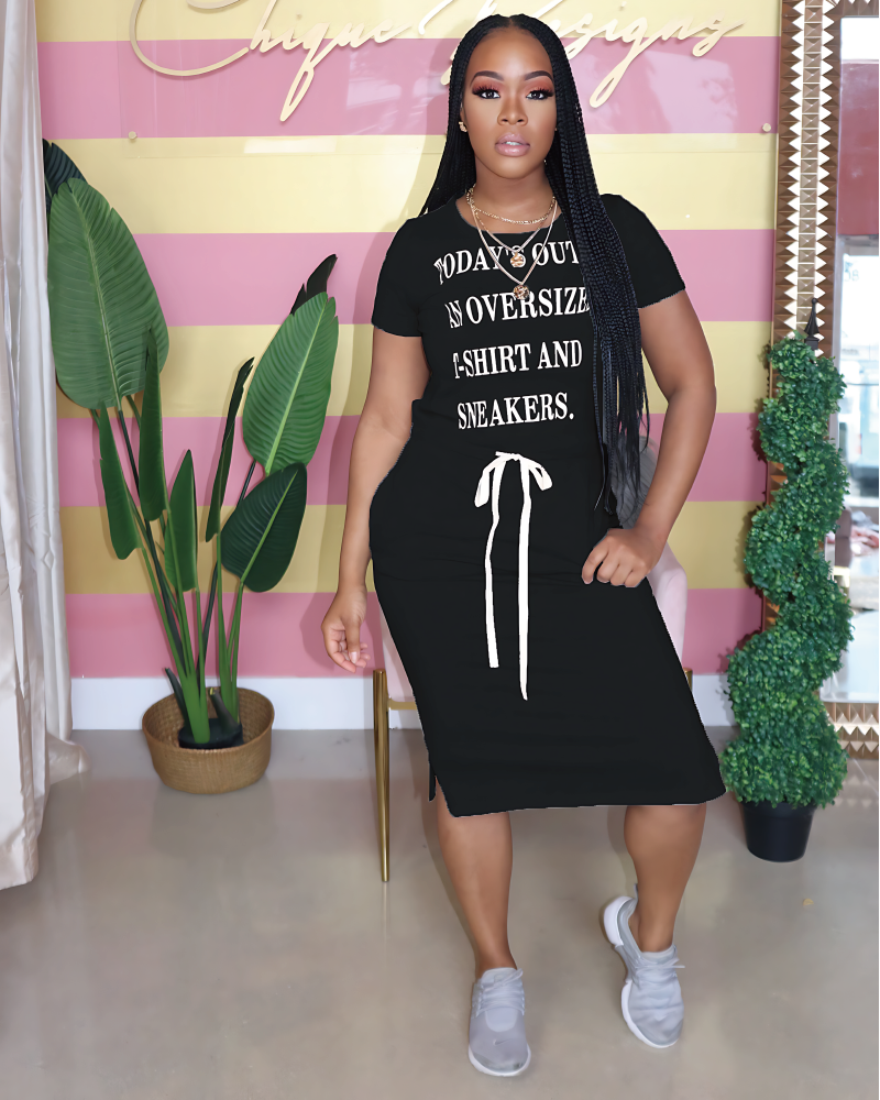 My Comfy Dress Black