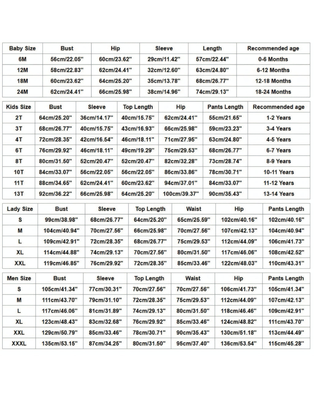 Matching Christmas Family Pajamas Sets