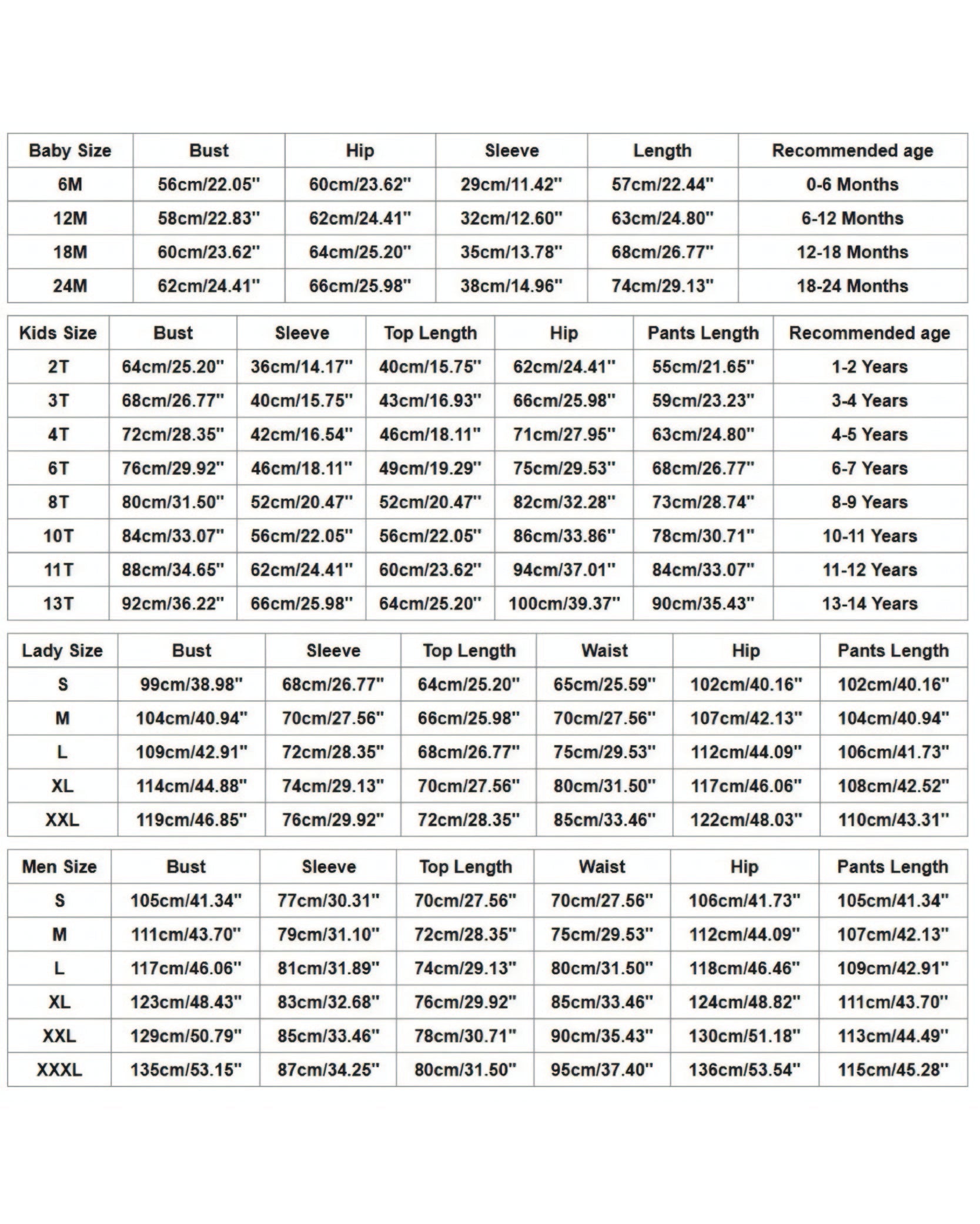 Matching Christmas Family Pajamas Sets