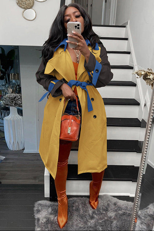 Fashionable Fall/Winter Casual Trench Coat