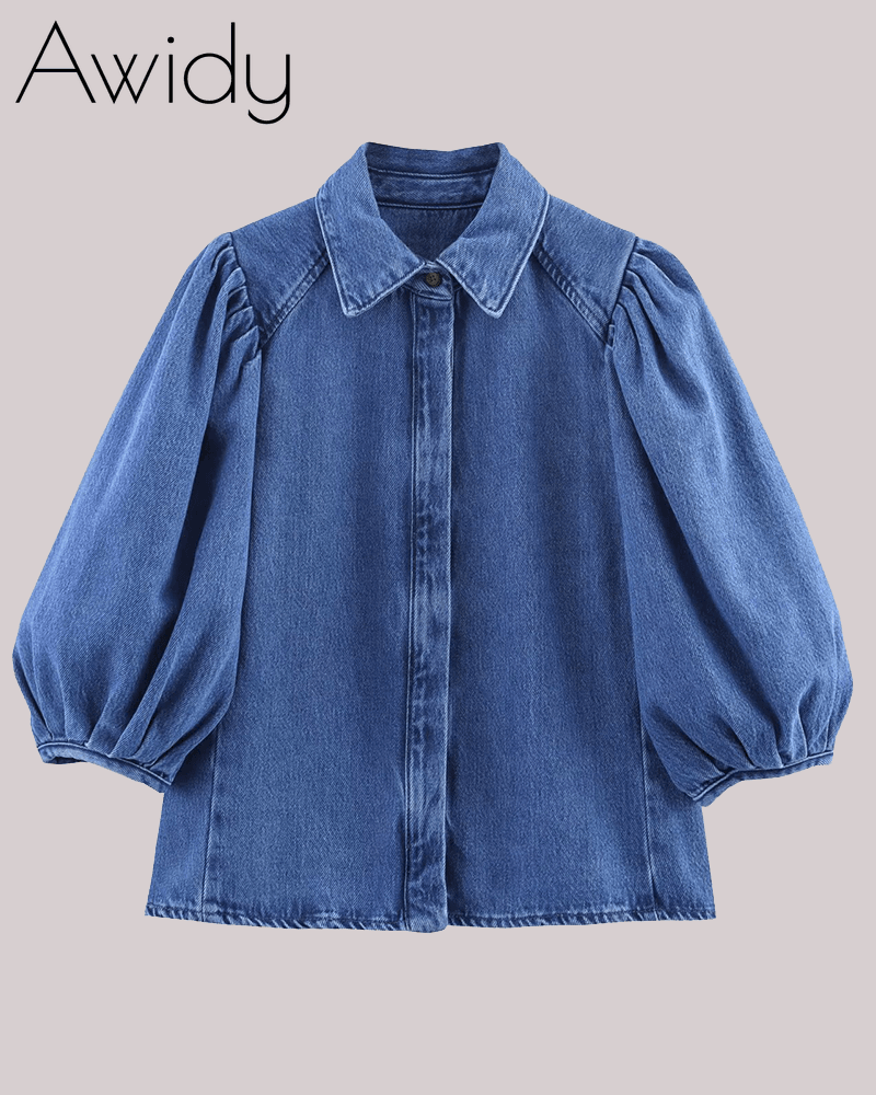 Blue Muse Top