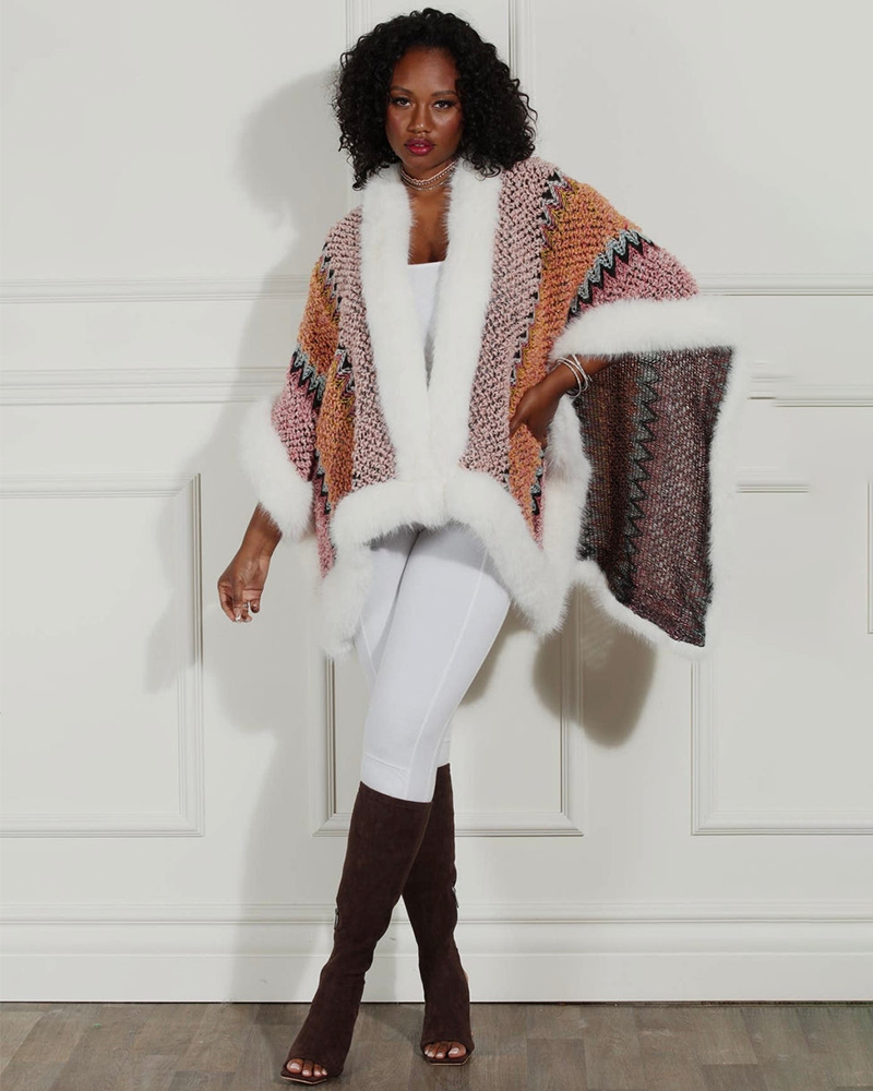 Retro Luxury Cape WhiteCC11