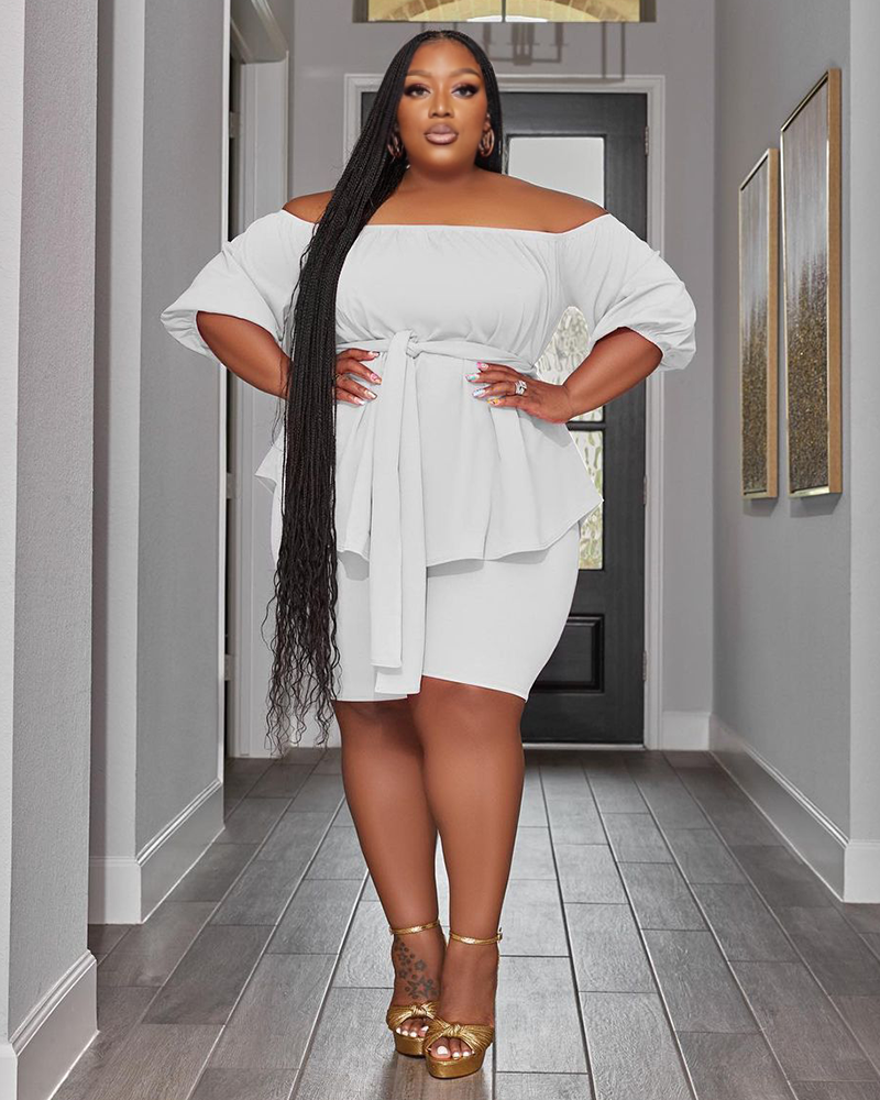 SHE IS ONLY SET White