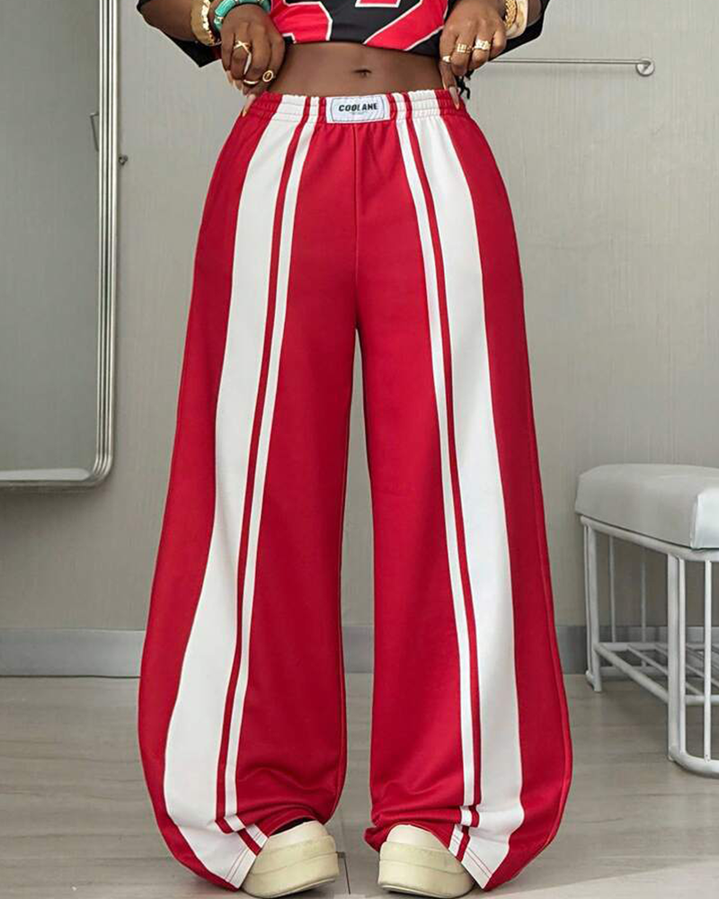 Street Elegance Stripe Pants