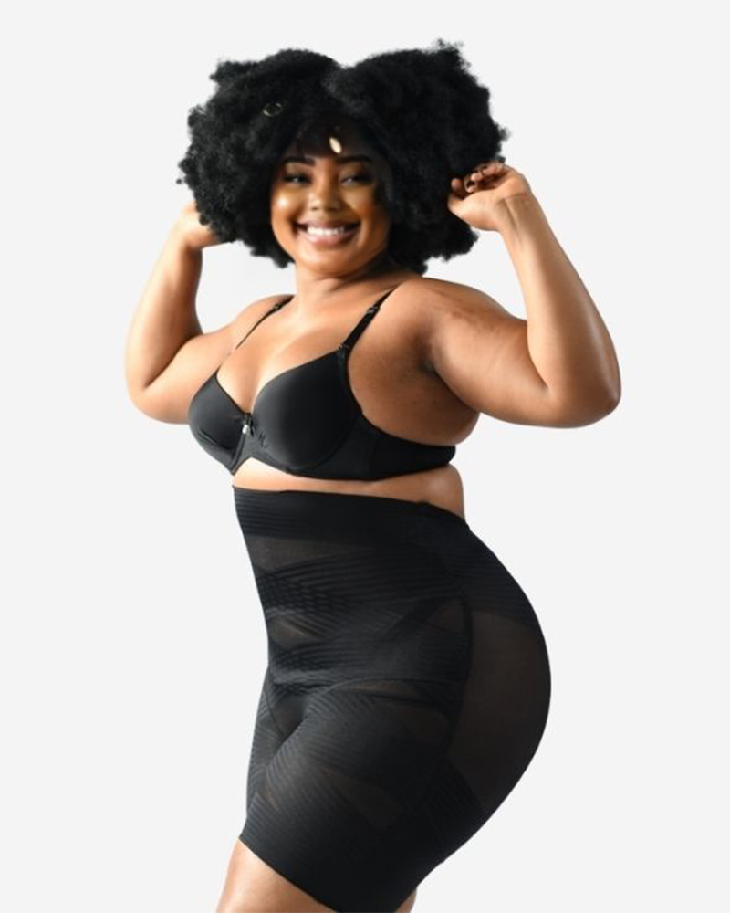 Curvy Armor Seamless Tights BLACK