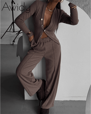 Relaxed Refinement Knit Set