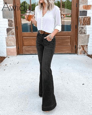 LIGHT MOVE WIDE JEANS