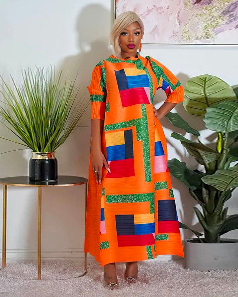 TALIA DRESS TaliaOrange One Size Fits up to 2XL